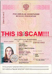 Russian women scammers